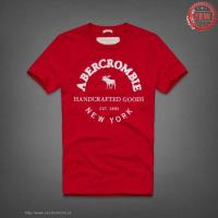 heren abercrombie korte tees handcrafted goods est 1892 new york rood wit Shop Amsterdam ohglk231